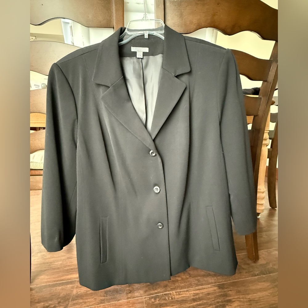 Apt. 9 Classic Black Blazer for GirlBoss